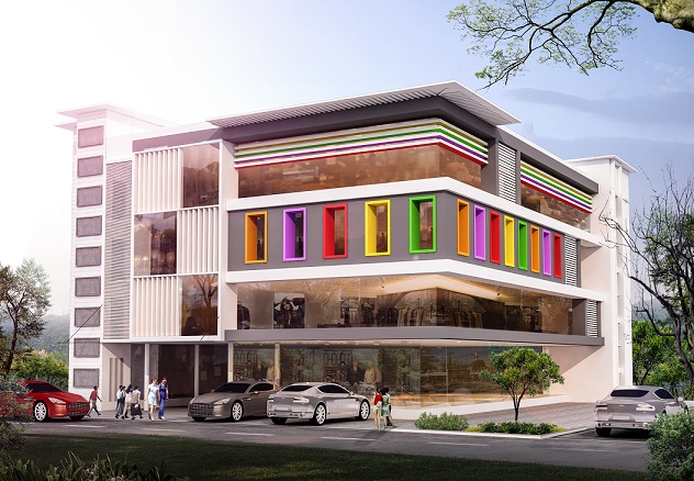 Proposed Commercial mall at Sulthan bathery, Wayanad