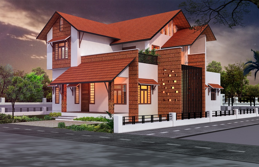 Proposed Residence at Vettichira